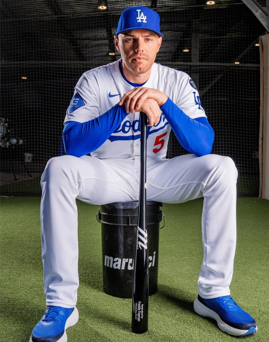 Bate Béisbol Madera Marucci Freeman_Azul_32"_Sports Zona