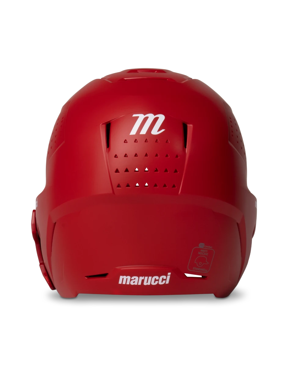 Casco Béisbol Marucci Duravent D30_Senior_Rojo_Sports Zona