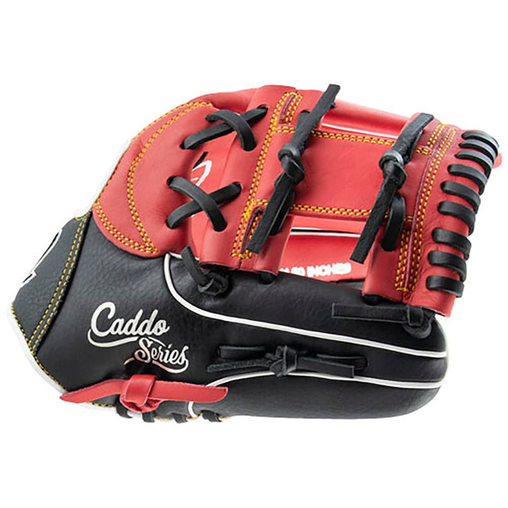 Guante Juvenil Béisbol Marucci Caddo V11.5"_Rojo_Mano Izquierda_Sports Zona