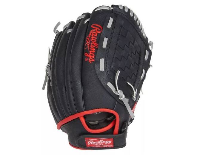 Guante Juvenil Béisbol Rawlings PS 12_Negro_Mano Izquierda_Sports Zona