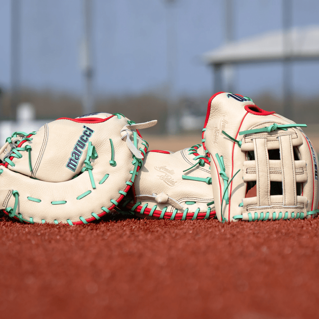 Guante Primera Base Marucci Acadia 12.50_Beige_Mano Izquierda_Sports Zona