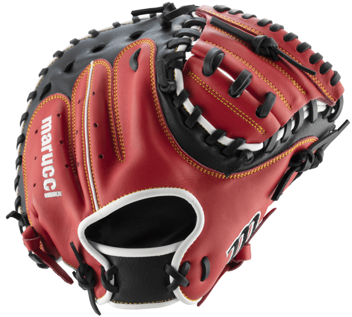 Guante Receptor Béisbol Marucci Caddo 31_Rojo_Mano Derecha_Sports Zona