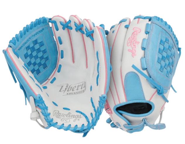 Guante Softball Rawlings Liberty SB 12.5_Blanco_Mano Izquierda_Sports Zona