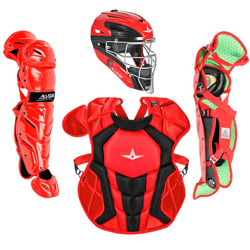 Set Receptor Béisbol Axis All Star Intermedio_Rojo_Intermedio_Sports Zona