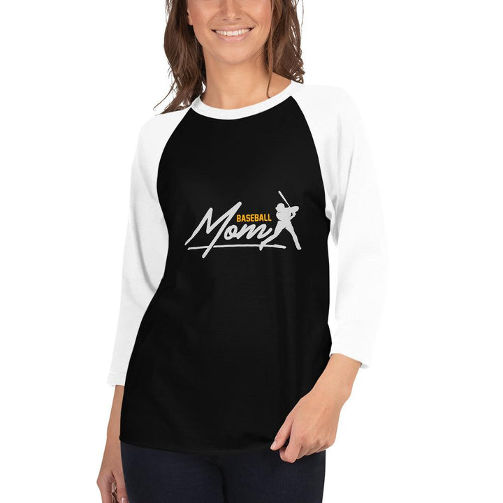 Camiseta Béisbol Conmemorativa Mamá_Negro/Blanco_XS_sports zona