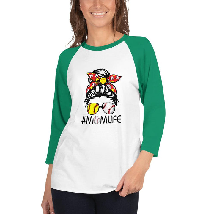 Camiseta Conmemorativa Béisbol Mother day_Blanco/Kelly_XS_sports zona