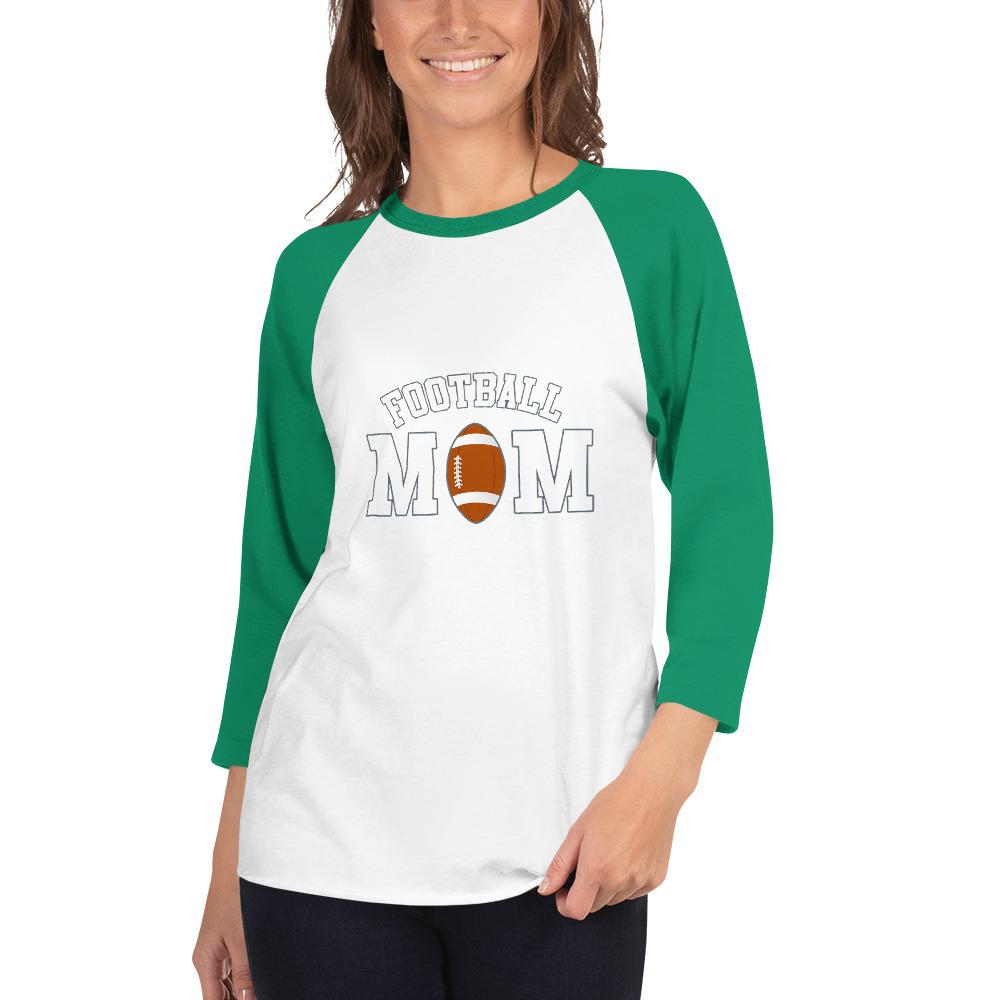 Camiseta Football Conmemorativa Mom_Blanco/Kelly_XS_sports zona