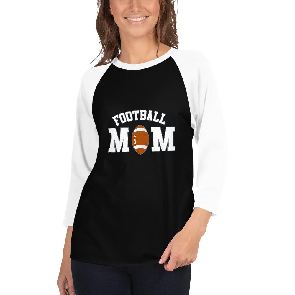 Camiseta Football Conmemorativa Mom_Negro/Blanco_XS_sports zona