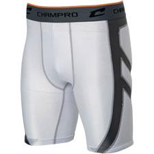 Champro Pantalones Cortos de compresión para béisbol y softbolBlancoSSports Zona