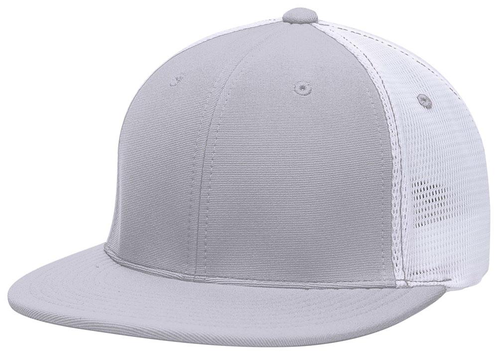 GORRA BÉISBOL ES341 M2 TRUCKER FLEXIBLE ®_Plata / Blanco / Plata_XS_sports zona