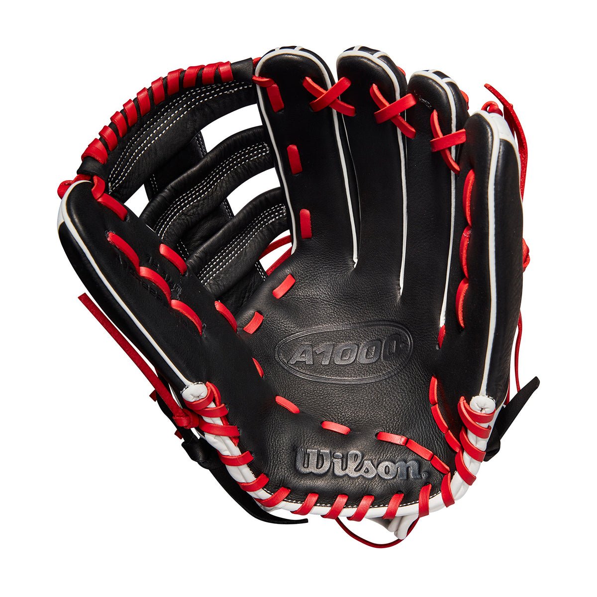 Guante Béisbol Wilson A1000 1892 12.25_Negro_Mano Izquierda_Sports Zona