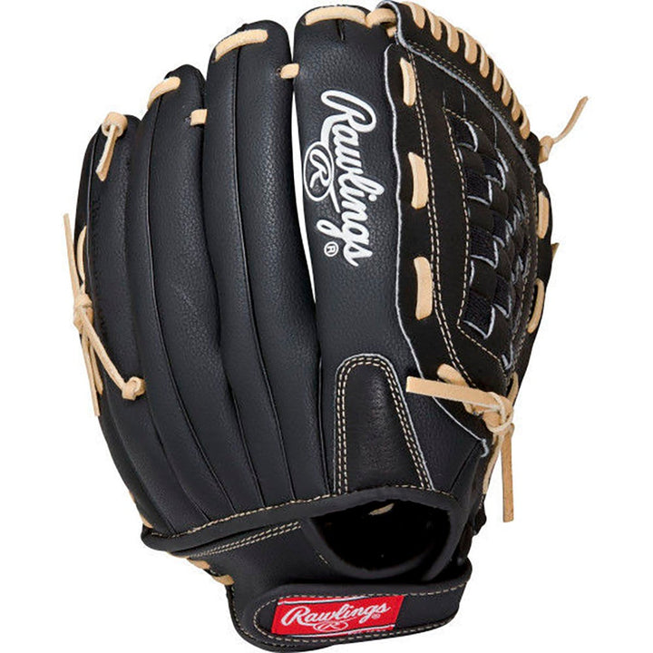 Guante Softbol Femenino Rawlings RSB 13_Negro_Mano Derecha_Sports Zona