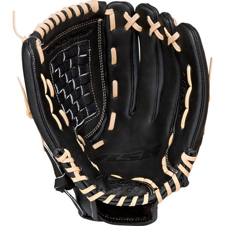 Guante Softbol Femenino Rawlings RSB 13_Negro_Mano Derecha_Sports Zona