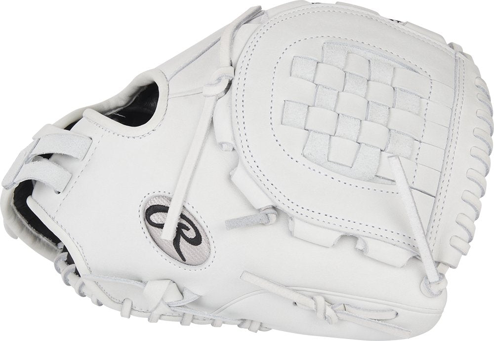 Guante Softbol Rawlings Liberty 11.5_Blanco_Mano Izquierda_Sports Zona