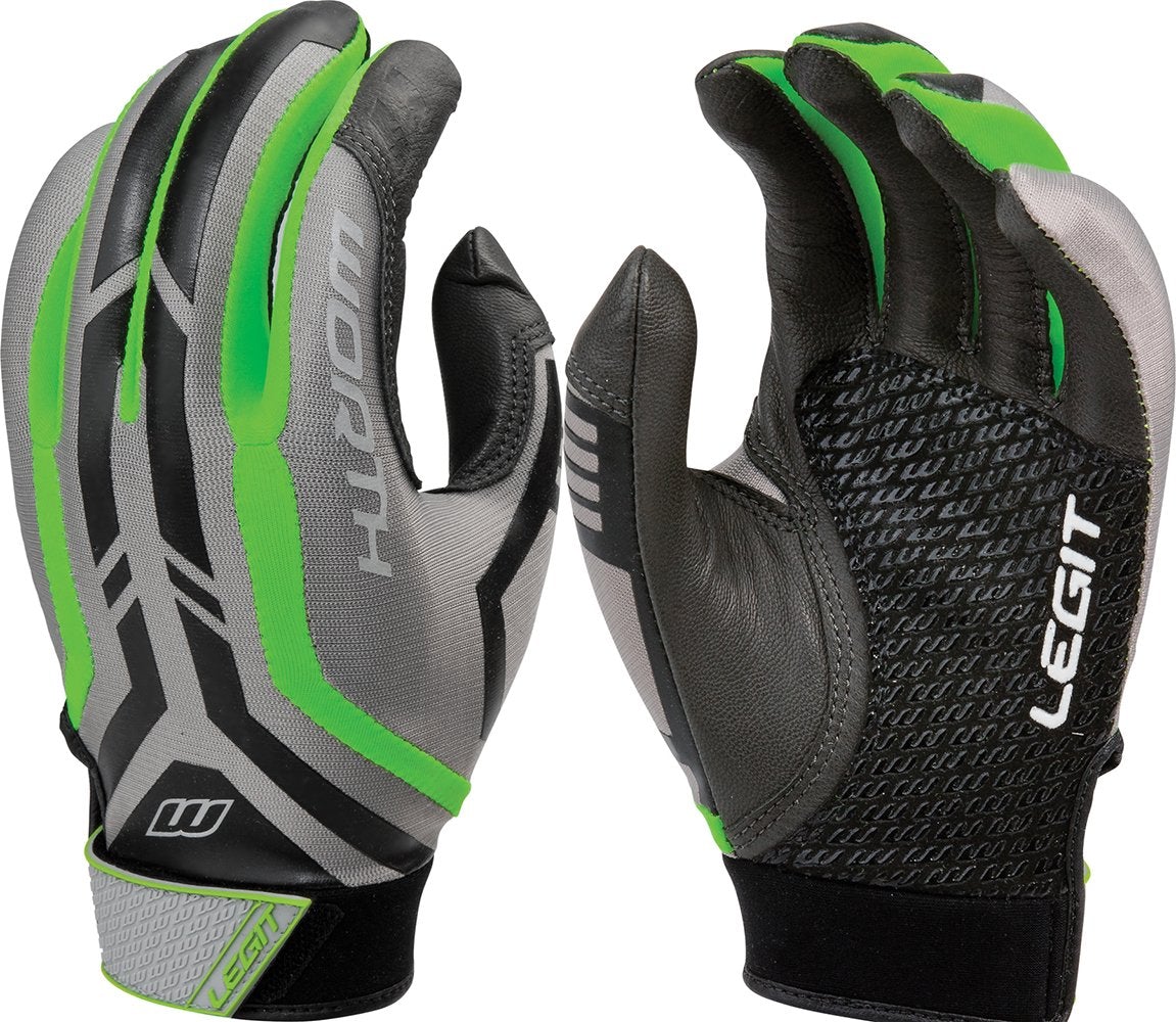 Guantes Para Bateo Femenino Worth_Verde_S_sports zona