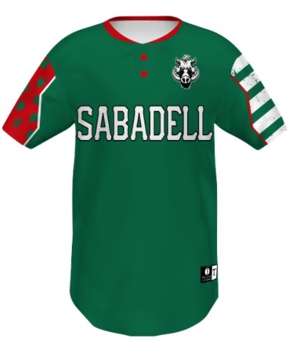 Holloway Jersey De Béisbol Dos Botones_Stars and Stripes__Sports Zona