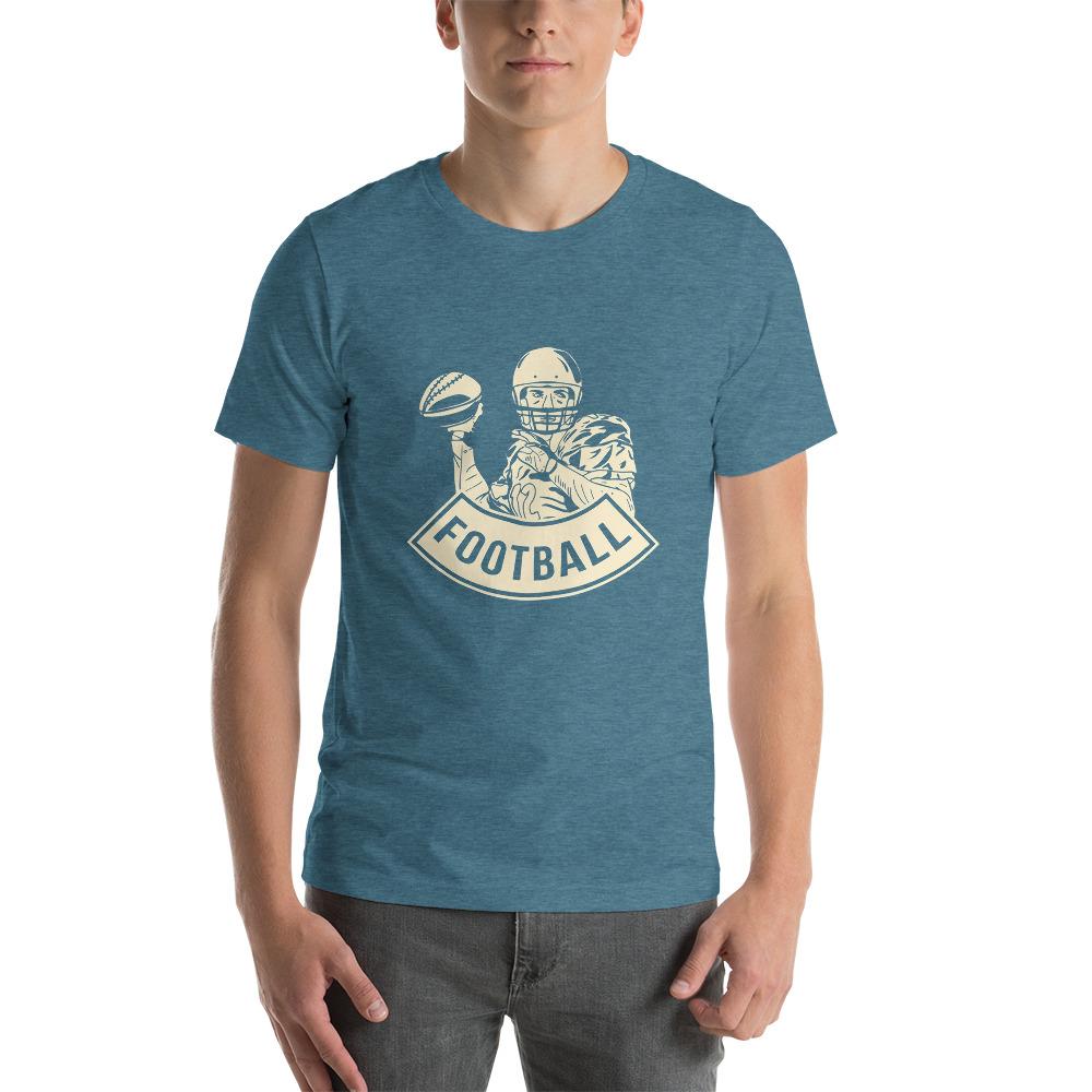 Camiseta de Football PlayerVerde azulado jaspeadoSSports Zona