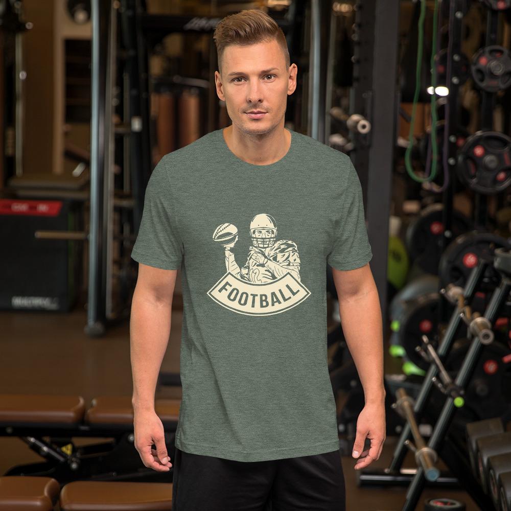 Camiseta de Football Player_Bosque jaspeado_S_Sports Zona