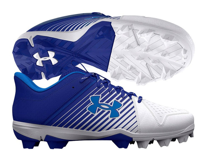 Zapatillas Béisbol Moldeado Juvenil Under Armour Leadof_Azul_US 4_Sports Zona